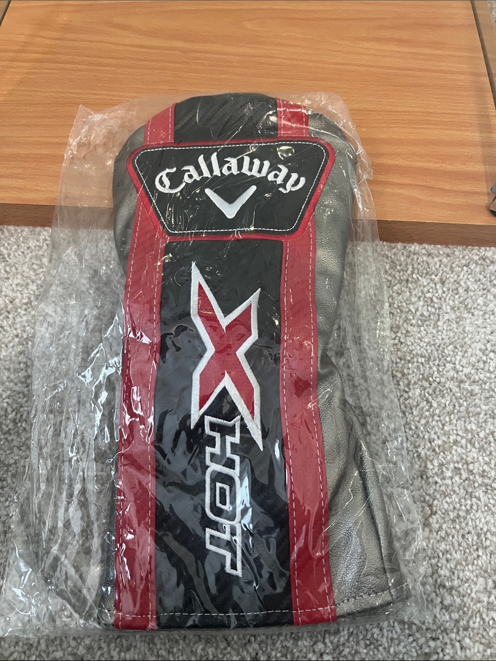 Callaway Black, Red & Gray X Hot Driver Headcover